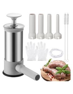 Máquina de embutir salchichas LOYIM 2.2 kg con accesorios