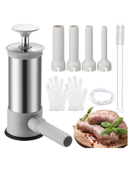 Máquina de embutir salchichas LOYIM 2.2 kg con accesorios