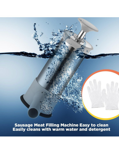 Máquina de embutir salchichas LOYIM 2.2 kg con accesorios