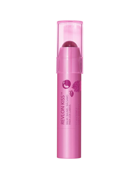 Bálsamo Labial Tinte Revlon Kiss SPF 20 2.54g Estallido de Baya