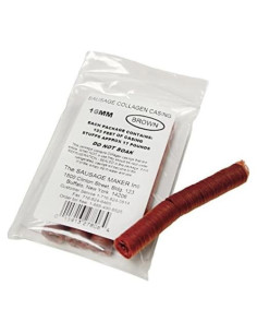 Tripas de Colágeno de Caoba 16mm El Fabricante de Salchichas