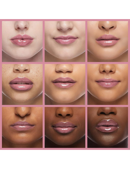 Brillo de Labios Palladio Rosa Pasión 7g Hidratante