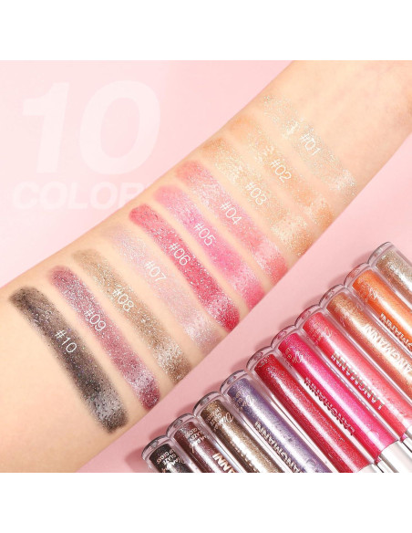 Set de Brillo de Labios LANGMANNI 6 Colores Hidratante Set de Brillo de Labios LANGMANNI 6 Colores Hidratante