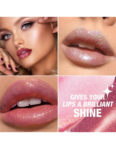 Set de Brillo de Labios LANGMANNI 6 Colores Hidratante Set de Brillo de Labios LANGMANNI 6 Colores Hidratante