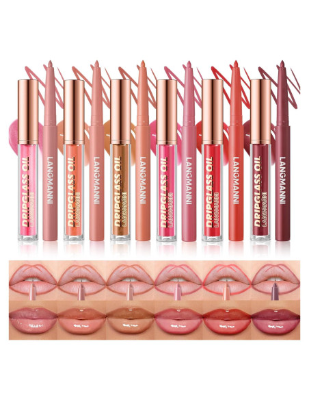 Juego de lápiz labial mate Jolilab 12 colores hidratantes Juego de lápiz labial mate Jolilab 12 colores hidratantes