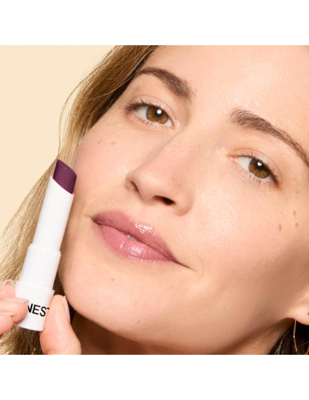 Bálsamo Labial Tinte Vegano Honest Beauty Caída de Ciruela 17.6g