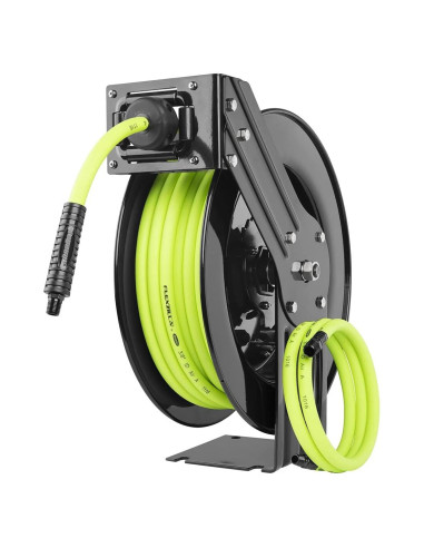 Carrete de Manguera Retráctil Flexzilla 3/8" x 15,24 m Verde