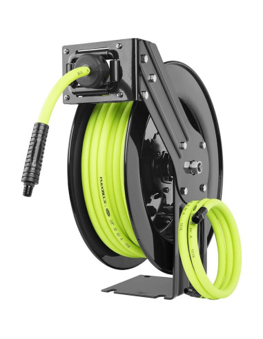 Carrete de Manguera Retráctil Flexzilla 3/8" x 15,24 m Verde