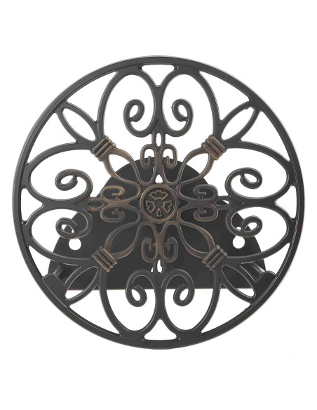 Soporte de Manguera Montado en Pared Liberty Garden 670 Negro Soporte de Manguera Montado en Pared Liberty Garden 670 Negro