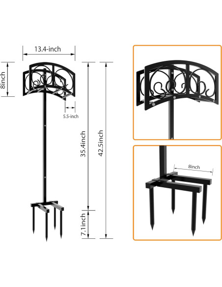Soporte para Manguera de Jardín Fire Beauty FB100 1,99 kg