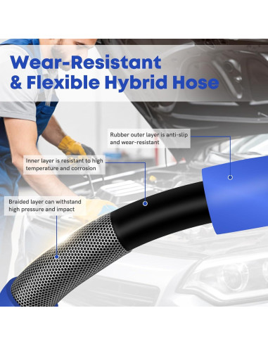 Carrete de Manguera de Aire Retráctil Xverycan 3/8" x 15m 300 PSI