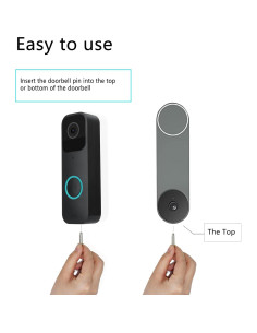 5 Pines de Remoción de Timbre TEKCAM Compatible Blink Arlo Eufy Nest 2