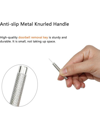 5 Pines de Remoción de Timbre TEKCAM Compatible Blink Arlo Eufy Nest