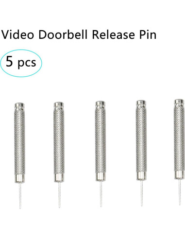 5 Pines de Remoción de Timbre TEKCAM Compatible Blink Arlo Eufy Nest