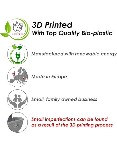 Soporte de esquina 45 Mars Outpost para Google Nest Hello
