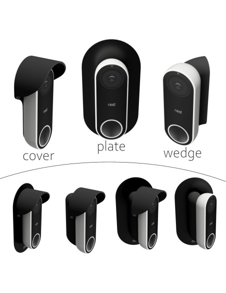 Soporte de esquina 45 Mars Outpost para Google Nest Hello