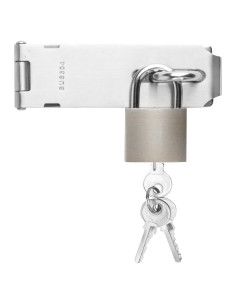 Juego de Cerradura de Acero Inoxidable QBXMY7 12,7 cm