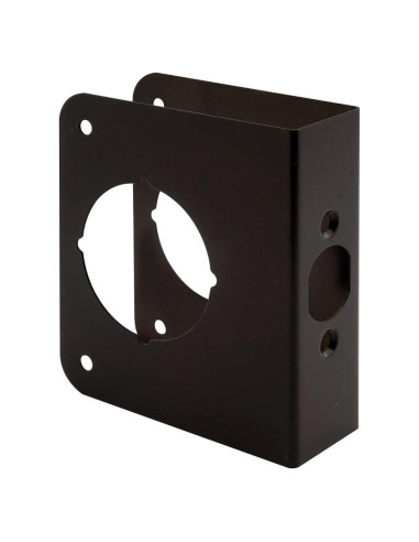 Placa de Refuerzo de Cerradura Prime-Line U 10744 Bronce