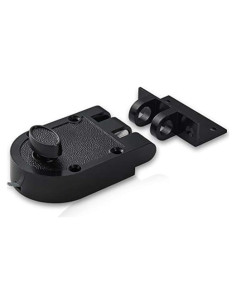 Cerradura de Doble Cilindro SUMBIN con Llave - Negro