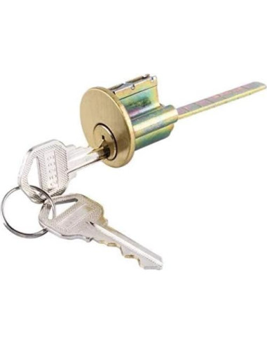 Cerradura de Doble Cilindro SUMBIN con Llave - Negro