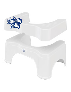 Taburete de Baño Ajustable Squatty Potty 2.0 Blanco 7"/9"