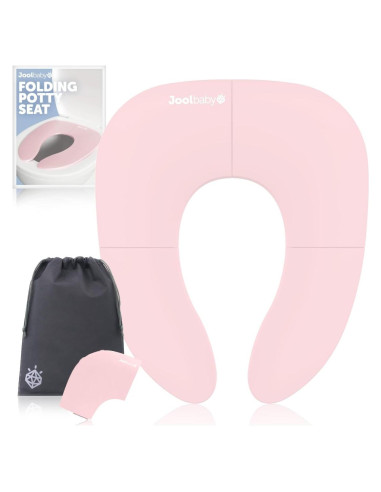 Asiento de Baño Plegable Jool Baby Rosa para Niños
