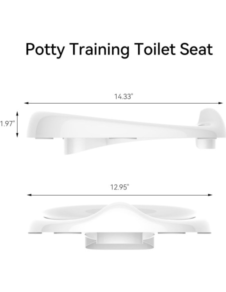 Asiento de Entrenamiento para Baño R&T Niños Ovalado Antideslizante