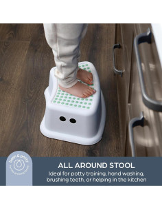 Escalón Dreambaby Menta Antideslizante para Niños 36.4 cm 2