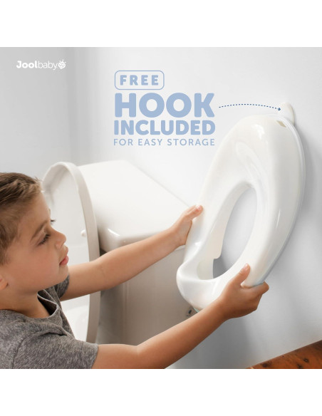 Asiento de Entrenamiento para Baño Jool Baby Gris Antideslizante