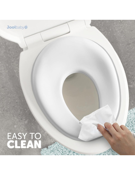 Asiento de Entrenamiento para Baño Jool Baby Gris Antideslizante