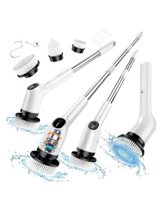 Cepillo de Limpieza Eléctrico YONLOG IPX7 2 Velocidades 134 cm