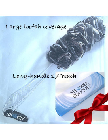 Esponja de Lufa Raspador de Espalda 2-Pack RH Bath & Beauty