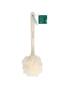 Cepillo de Baño EcoTools EcoPouf con Mango Largo Ecológico