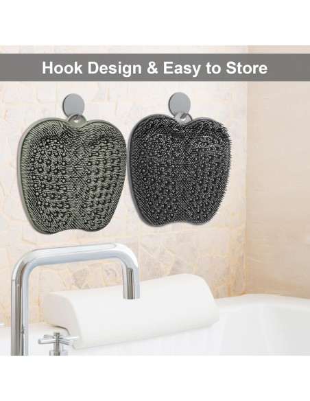 Alfombrilla de Fregado para Pies BESKAR 28,45 cm Antideslizante