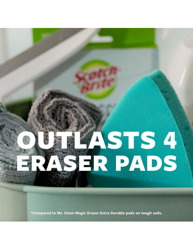 Almohadillas de Limpieza Scotch-Brite Swift Scrub 6 Pzas