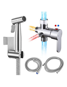 Rociador de Bidet Sneatup TS con Válvula de Mezcla Cromo