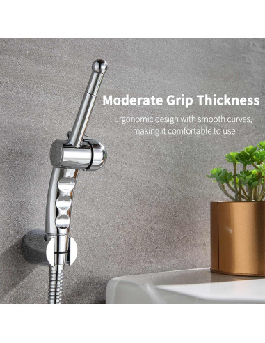 Rociador de Bidet Manual Barrock Cromo 7 Orificios