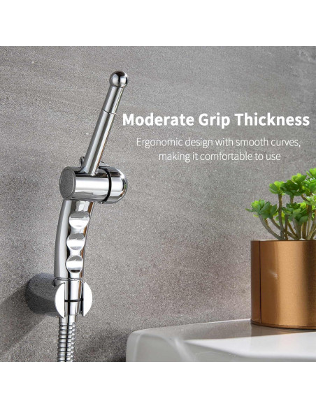 Rociador de Bidet Manual Barrock Cromo 7 Orificios