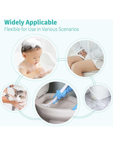 Rociador de Bidet Manual Barrock Cromo 7 Orificios