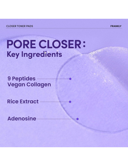 Almohadillas Tonificantes Frankly con Extracto de Arroz 9 Péptidos