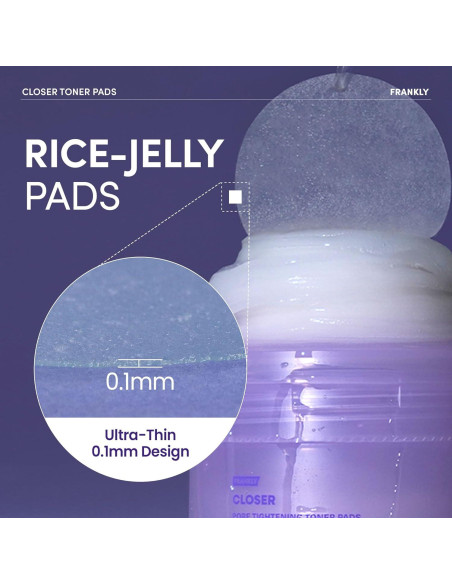 Almohadillas Tonificantes Frankly con Extracto de Arroz 9 Péptidos