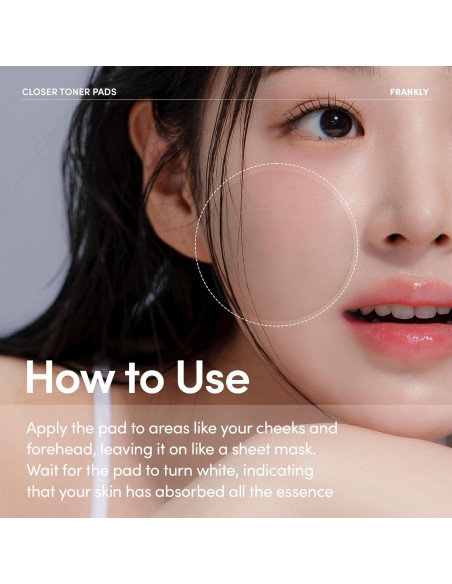 Almohadillas Tonificantes Frankly con Extracto de Arroz 9 Péptidos