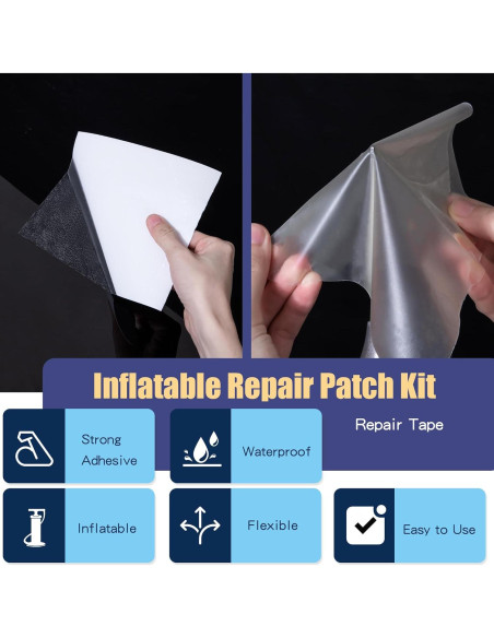Cinta de Reparación Inflable Breliter 10cm x 2m Impermeable Cinta de Reparación Inflable Breliter 10cm x 2m Impermeable