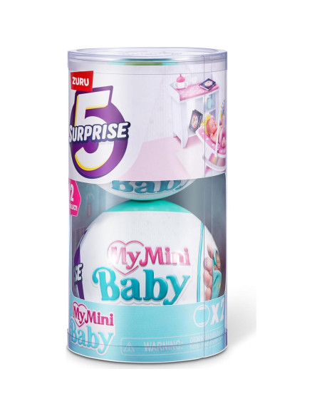 5 Sorpresa Mi Mini Bebé ZURU 2 Paquete Juguete Coleccionable