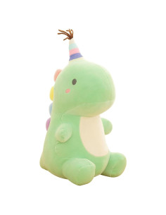 Juguete de Peluche Dinosaurio Verde Vhyhcy 22.86 cm Suave