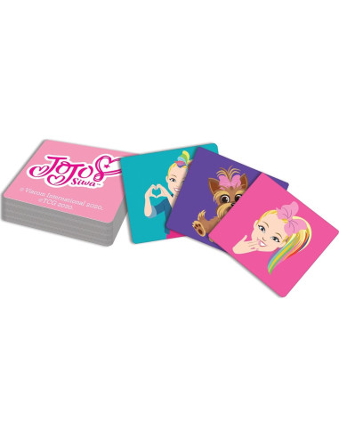 Juego de Memoria TCG JoJo Siwa - 72 Cartas Coloridas para Niños