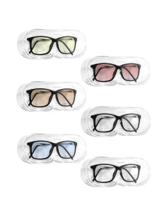 Organizador de Gafas de Sol Transparente 6 Paquetes