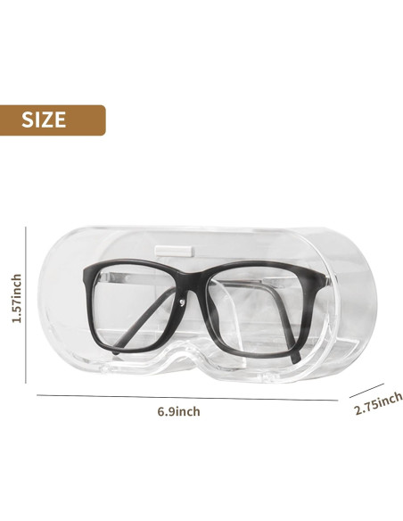 Organizador de Gafas de Sol Transparente 6 Paquetes