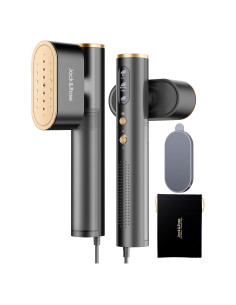 Plancha de Viaje Jack & Rose K1 100V-220V Compacta Negra