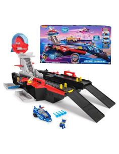Base de Portaaviones HQ PAW Patrol con Chase y Vehículo